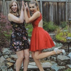 Red Homecoming Dress
